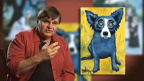 George Rodrigue's Loup Garou "Blue Dog"