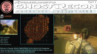 Ghost Recon Advanced Warfighter 2 - Mission 1 - The Station - Multiplayer Local Play