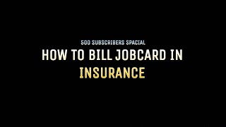 HOW TO BILL JOBCARD IN INSURANCE IN BAJAJ EXCELLON CDMS SOFTWARE IN HINDI screenshot 3