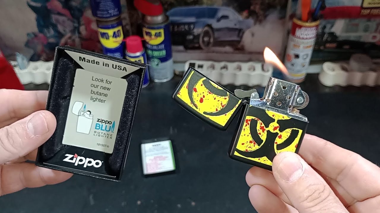 Zippo lighter, Made in USA - YouTube