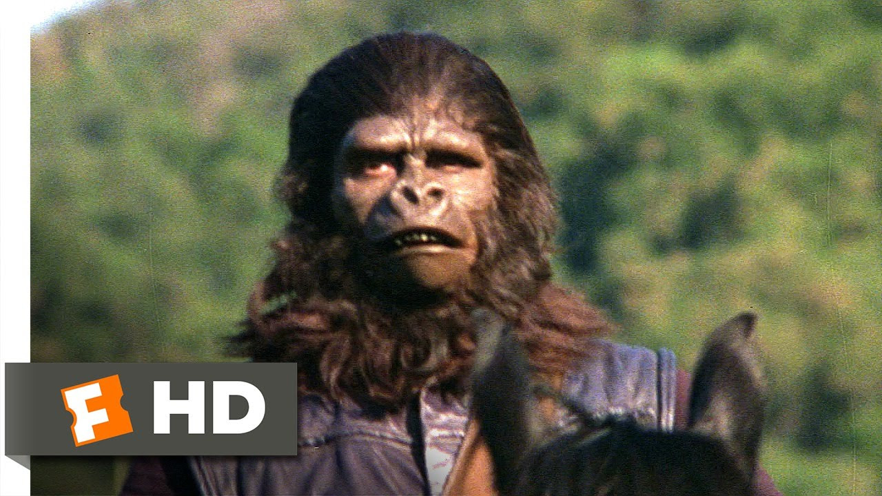 Planet of the Apes 15 Movie CLIP   The Human Hunt 1968 HD