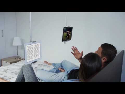 SkyFloat - The first Magnetic Ceiling Arm for Your Tablet and Phone!