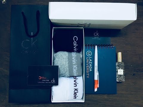 Đập hộp Full Box Quần lót nam #Boxer Calvin Klein | quần xì calvin klein