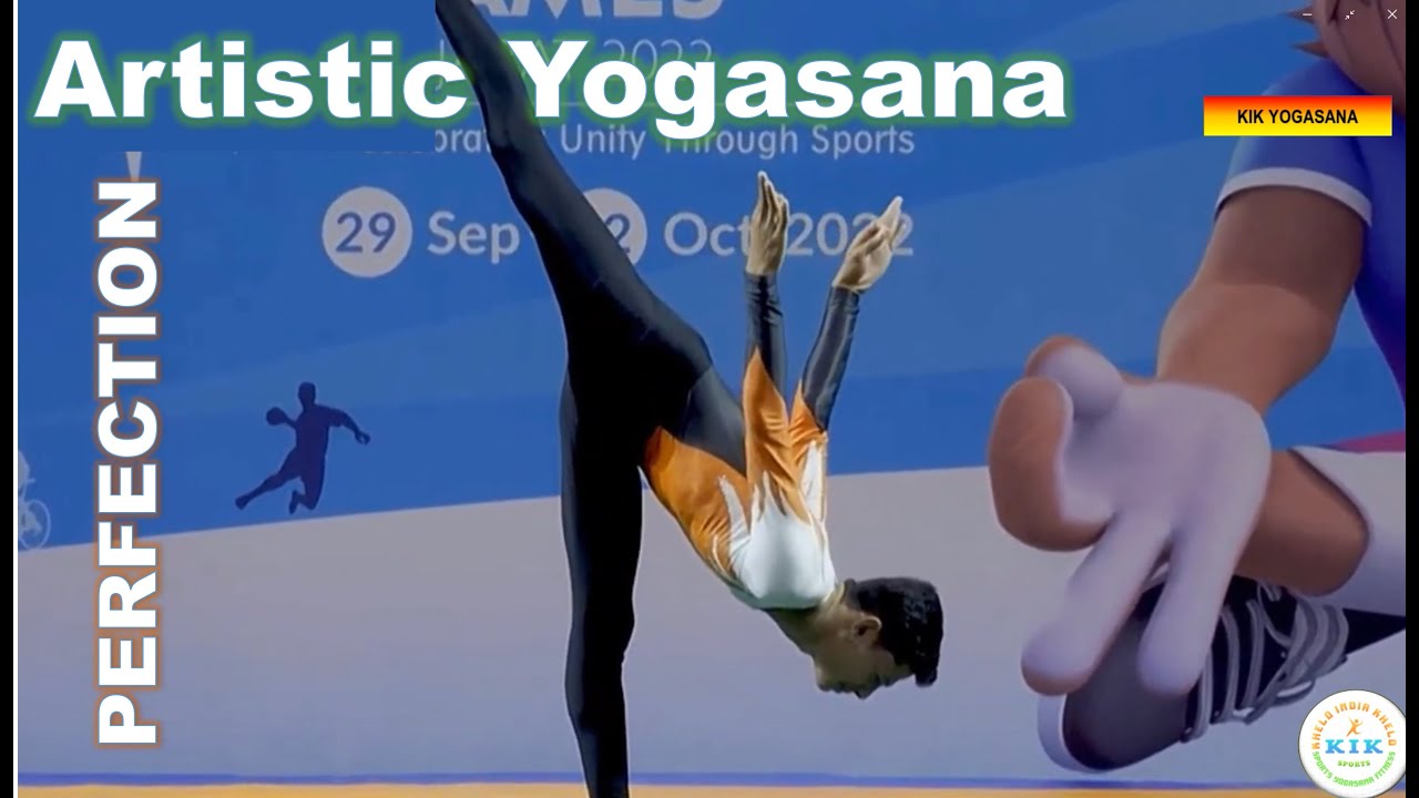 “Unbelievable Control! Vaibhav’s Yogasana Magic” GOLD MEDAL