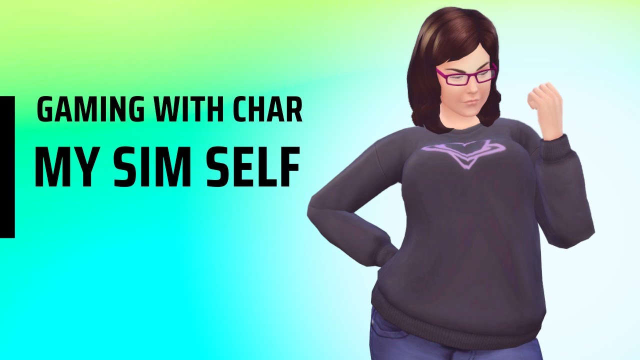 Making my SIM SELF with Basegame ONLY!!! - YouTube