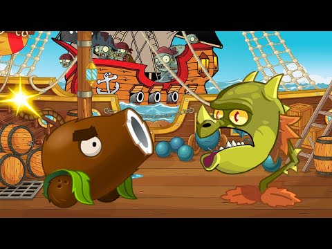 РАСТЕНИЯ против ЗОМБИ 2 или PLANTS vs ZOMBIES 2. Серия 9: Кокосовая пушка