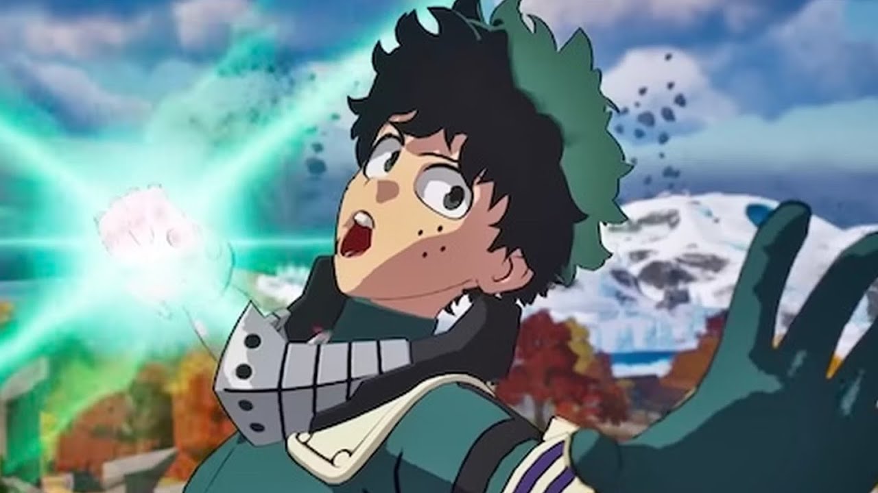 DEKU IN FORTNITE?! I’m Using 100% ONE FOR ALL - YouTube