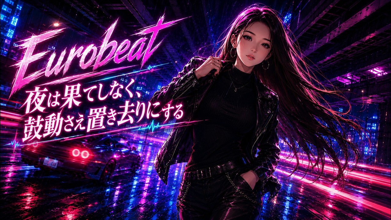 Eurobeat】夜を切り裂く爽快感／Outrun Every Heartbeat on This