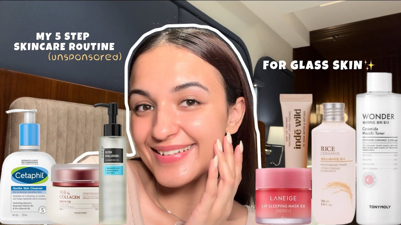 How to get Korean GLASS SKIN / My skincare routine(unsponsored)Honest ...