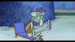squidward laughing nothing else.