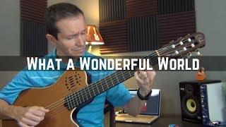 Video thumbnail of "What a Wonderful World | Fingerstyle"