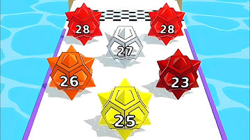 Marble Run 🔥 3D Game Color Ball Race Gameplay Android IOS Level 6819