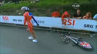 Angry Professional Cyclists Fights \& Bike Throws Compilation