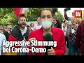 Corona-Demo in Berlin: BILD Reporterin wird von Demonstranten umzingelt