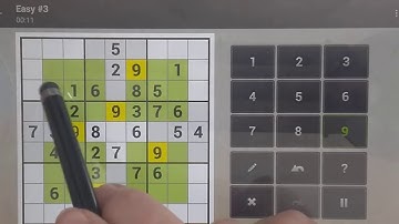 Sudoku Solver - Watch a I complete a Square Sudoku Easy #3