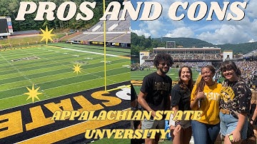 APPALACHIAN STATE UNIVERSITY PROS AND CONS