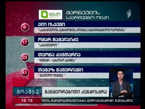 განმეორებითი კენჭისყრა მარნეულის ერთ და ზუგდიდის სამ საარჩევნო უბანზე მიმდინარეობს