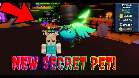 🎃GOT NEW SECRET *MYSTICAL ⚗️ POTION* in Mining Simulator 2 👻 Halloween Event! 👻 (Roblox)