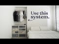 How to easily know which clothes to declutter minimalist wardrobe