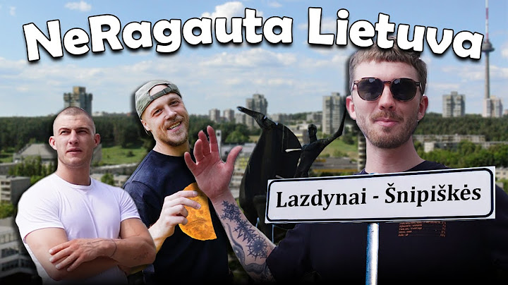 NeRagauta Lietuva S02E14 - Po Vilniaus miegamuosius rajonus su Tomašu ir Garšva