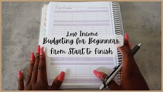 BUDGETING FOR BEGINNERS| A LOW INCOME DETAILED BUDGET W ME| $1268 ZEROBASED BUDGET| TAYLORBUDGETS