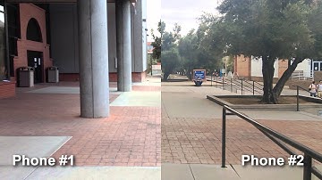 Lumia 920 vs iPhone 5 Blind Test - Outdoor Filming (Walking)