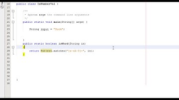 Java Validation: Validating a Name