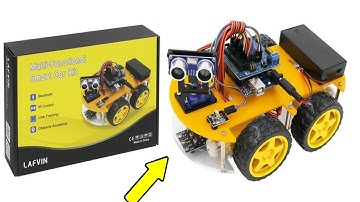 Собираем arduino робота машинку Lafvin  part 1