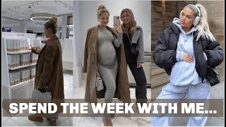 SPEND THE WEEK WITH ME WHILST FULL TERM PREGNANT!!! \& CUTE SISTER DATES | MOLLYMAE