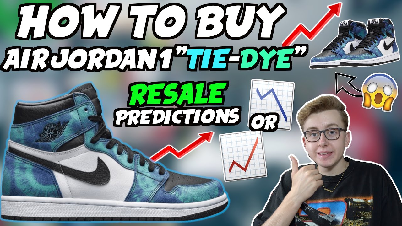 jordan 1 tie dye resell price