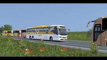 VRL VOLVO B11R SEMI SLEEPER - HUBLI TO MUMBAI-FUEL STOP IN NATIONAL HIGHWAY #VRLVOLVOB11R #BMIVOLVO