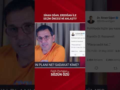 Sinan Oğan, Erdoğan ile SEÇİM ÖNCESİ Mİ ANLAŞTI?  #shorts