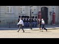 Unidentified man tried to injure the Danish Royal Guards with some package in his hand