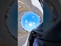 Tiny Planet in Highway #shortsfeed #insta360 #insta360x5 #feedshorts #shots #trending #yt #shorts