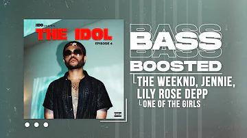 The Weeknd, JENNIE & Lily Rose Depp - One Of The Girls [BASS BOOSTED]