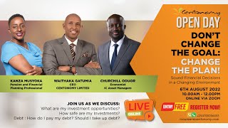 Famous Centonomy Open Day - Don't change the goal, change the plan. #Centonomy101 #PersonalFinance Wealth