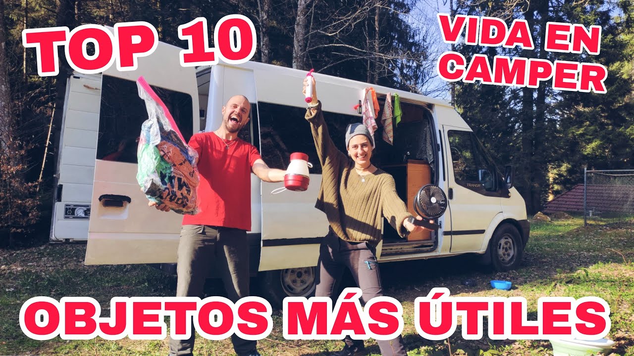 Los 6 accesorios básicos para tu furgoneta camper