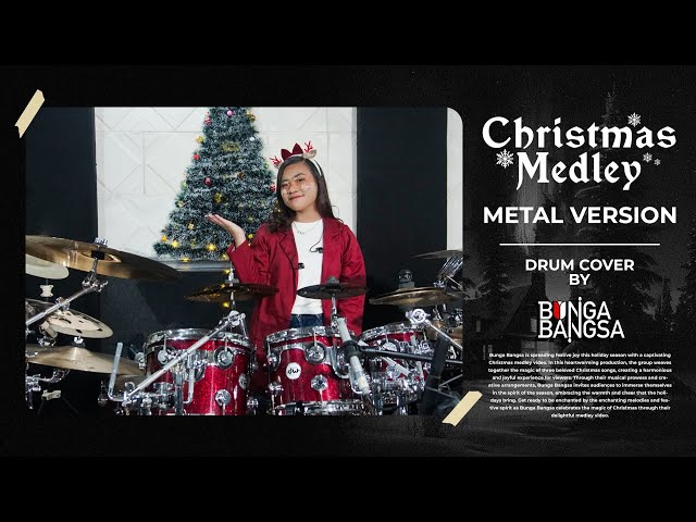 BUNGA BANGSA - CHRISTMAS SONGS MEDLEY (METAL VERSION) class=