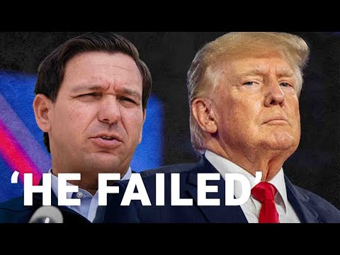 Trump slams Ron DeSantis as a ‘failed candidate’