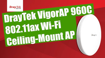 DrayTek VigorAP 960C (802.11ax) Wi-Fi Ceiling-Mount AP