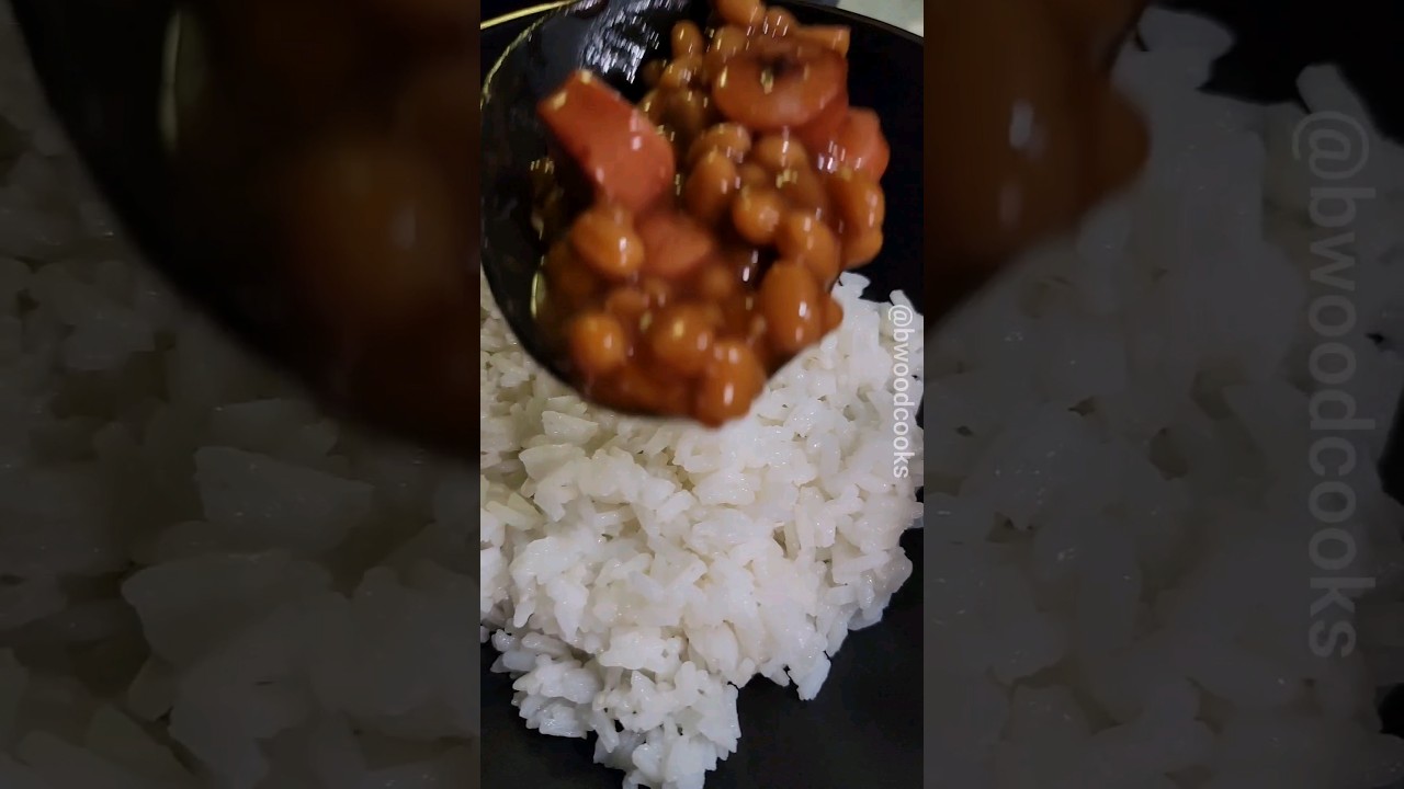 Ultimate Comfort Food Grandma's Pork and Beans w Rice | 