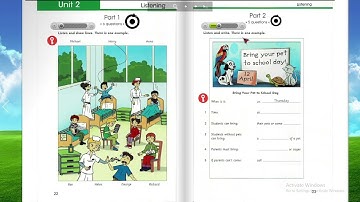 listening part 2 unit 2 skill builder flyers 1. ( With answer key)