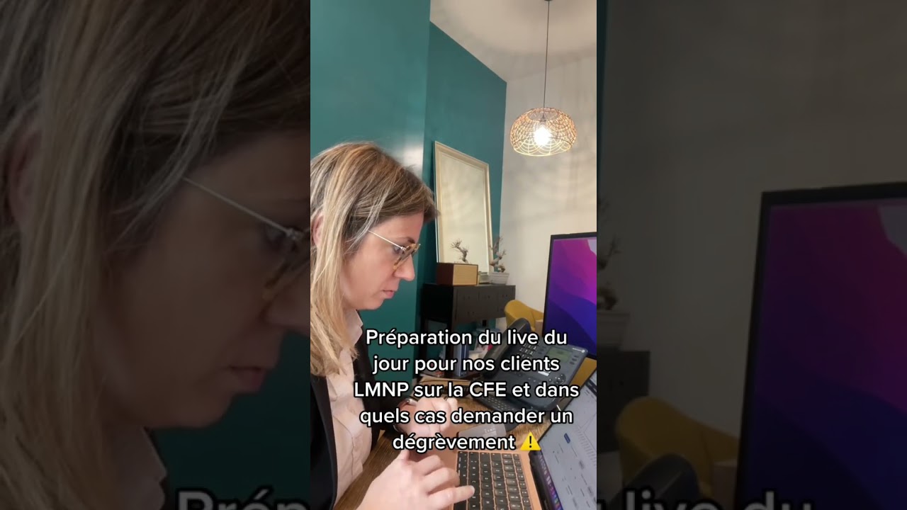 Préparation du live sur la CFE pour les LMNP dans quels cas demander un dégrèvement ?