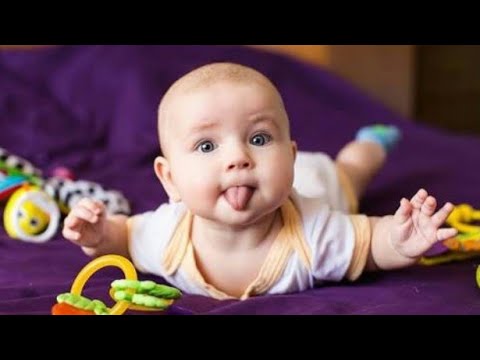 Funny baby laughing sound effect - YouTube