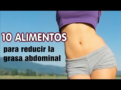 Video: Alimentos Que Te Ayudarán A Perder Grasa Abdominal