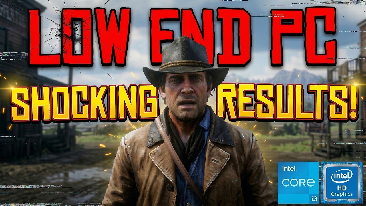 Red Dead Redemption 2 on LOW END PC (Intel i3 + HD Graphics) - YouTube