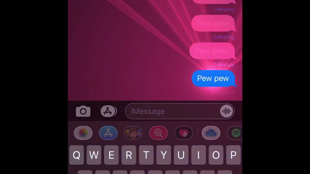 What Happens When You Type Pew Pew On Your Iphone Its A What Happens When You Type Pew Pew On Your Iphone Its A
