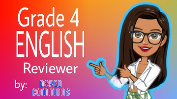 Grade 4 English Learning Video by Deped Commons | Interactive Game with voice instructions