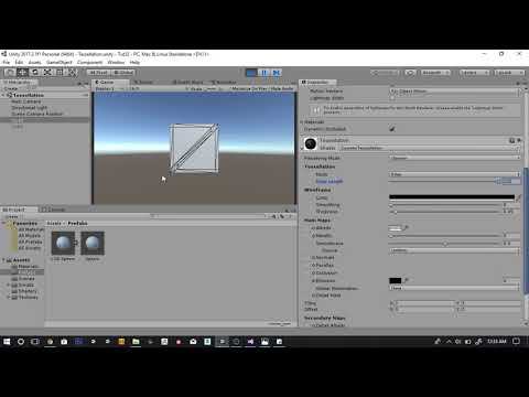 Catlikecoding's Unity Tutorial: Tessellation