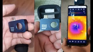 Test TOOLTOP T7 Thermal Imager Camera Mobile Android Type-C Review Aliexpress